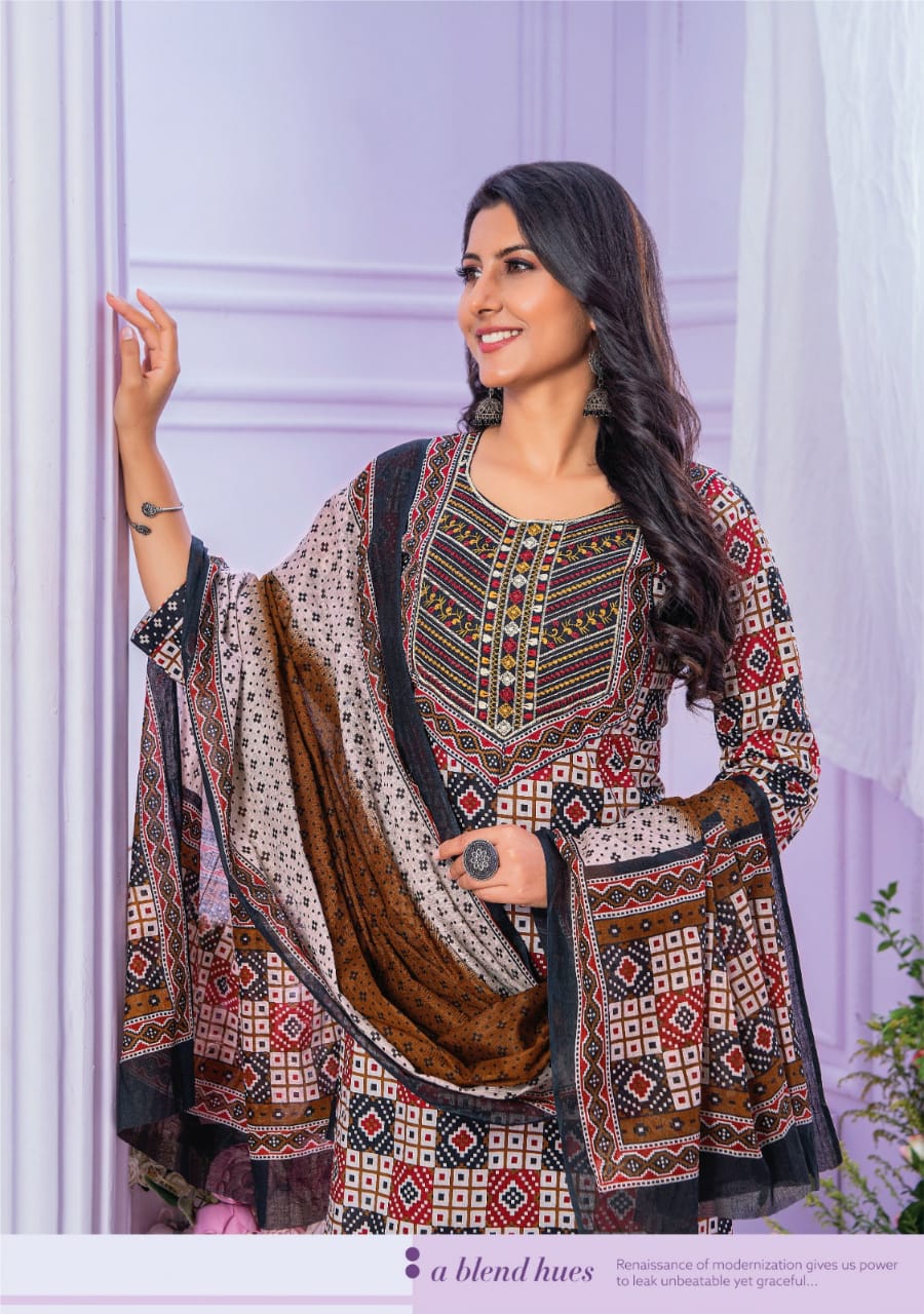 Ajarakh Vol 2 By Mayur Cotton Printed Kurti With Bottom Dupatta Wholesale Clothing Suppliers In India
